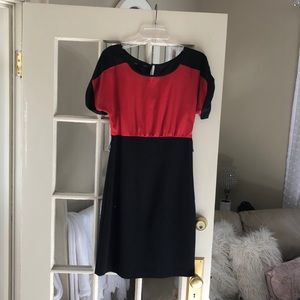 Maurices dress, size 3/4. Red & black.